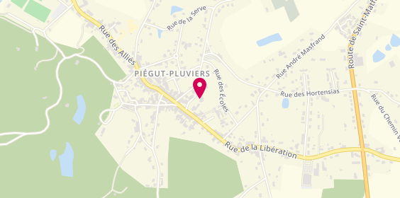 Plan de BERSARS - Sportiello, 10 Rue de la Résistance, 24360 Piégut-Pluviers