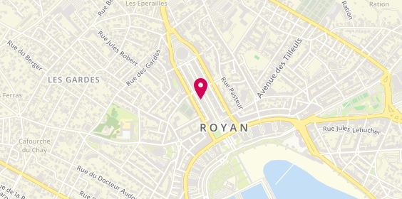 Plan de Agence Groupama Royan, 34 Boulevard Aristide Briand, 17200 Royan