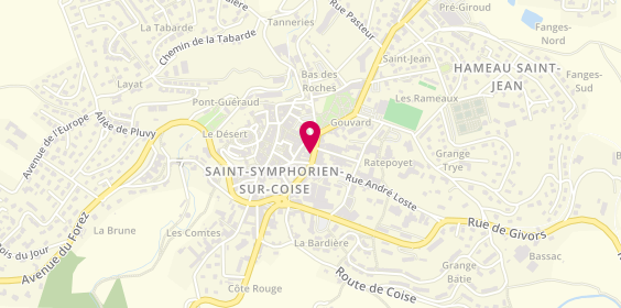 Plan de Bureau 00263, 54 place des Terreaux, 69590 Saint-Symphorien-sur-Coise