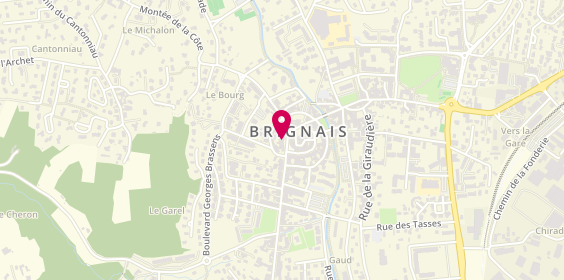 Plan de Caisse d'Epargne Brignais, 106 Rue Général de Gaulle, 69530 Brignais