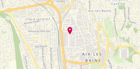 Plan de Radiance Rhone Alpes, 5 avenue de Verdun, 73100 Aix-les-Bains