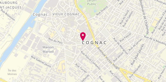 Plan de MACIF, 22 place Jean Monnet, 16100 Cognac