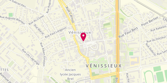 Plan de Matmut, 74 avenue Jean Jaurès, 69200 Vénissieux