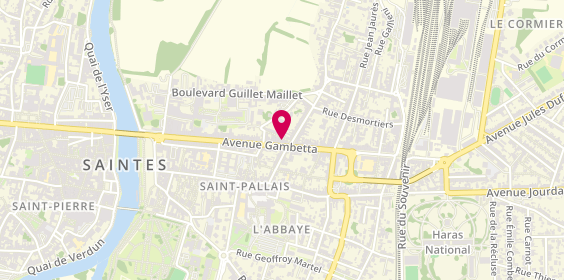 Plan de Mutuelle Entrain, 103 avenue Gambetta, 17100 Saintes