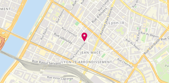 Plan de Allianz Assurance LYON JEAN MACE - Nicolas POUILLAUDE, 48 Rue Chevreul, 69007 Lyon