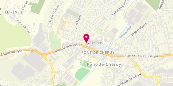 Plan de MMA, 7 Rue Centrale, 38230 Pont-de-Chéruy