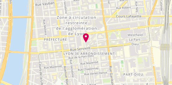 Plan de AXA Assurance et Banque Frédéric FREREJEAN, 209 Rue Duguesclin, 69003 Lyon