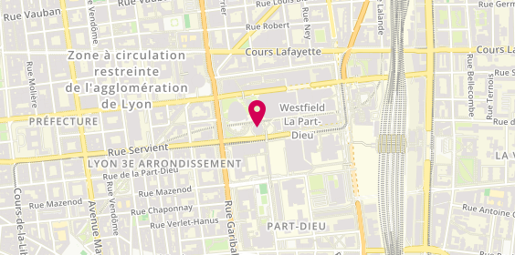 Plan de Mutuelle Intégrance Lyon, Tour Part-Dieu
129 Rue Servient, 69003 Lyon