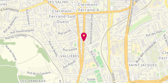 Plan de Allianz, 81 avenue de la Libération, 63000 Clermont-Ferrand