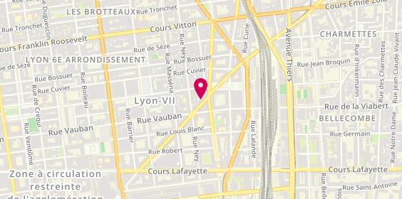 Plan de Axa, 37 Rue Juliette Récamier, 69006 Lyon