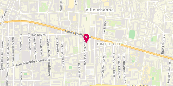 Plan de Bureau 00897, 10 avenue Henri Barbusse, 69100 Villeurbanne