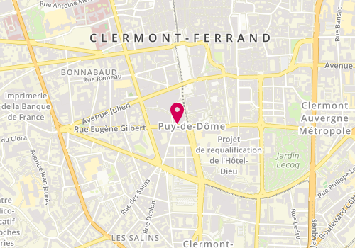 Plan de La Médicale Clermont-Ferrand, 18/20 Rue Lagarlaye, 63000 Clermont-Ferrand