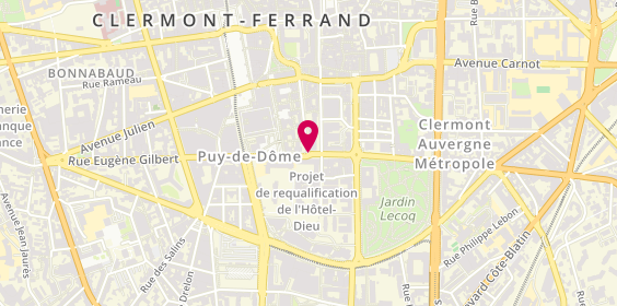 Plan de MMA, 51 Rue Georges Clemenceau, 63000 Clermont-Ferrand