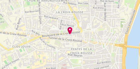 Plan de GMF Assurances, 136 Croix Rousse, 69001 Lyon