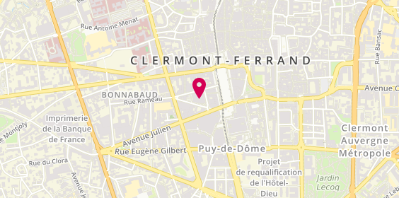 Plan de GMF Assurances CLERMONT-FD VIVALDI, Fd Vivaldi
8 Rue des Salles, 63000 Clermont-Ferrand