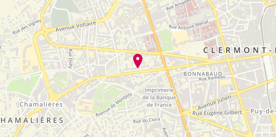 Plan de Allianz Assurance CHAMALIERES - Jean-paul DULUDAIX, 16 avenue de Royat, 63400 Chamalières