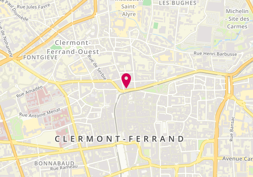 Plan de Harmonie Mutuelle, 6 place Gilbert Gaillard, 63000 Clermont-Ferrand