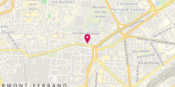 Plan de Agence Delille, 61 Rue Montlosier, 63000 Clermont-Ferrand