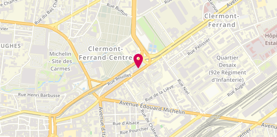 Plan de Gan, 43 avenue de la République, 63100 Clermont-Ferrand