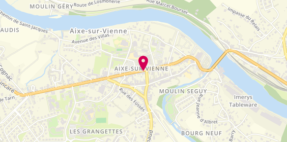 Plan de Mutuelle de Poitiers Assurances - Chrystèle BARBIER, 51 avenue du Président Wilson, 87700 Aixe-sur-Vienne