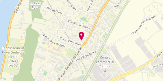 Plan de MAAF Assurances CALUIRE, 35 avenue Général de Gaulle, 69300 Caluire-et-Cuire