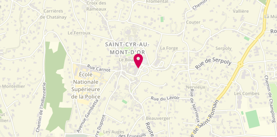 Plan de Bureau 00379, 1 place de la République, 69450 Saint-Cyr-au-Mont-d'Or