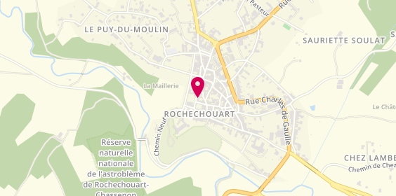 Plan de Abeille Assurances - Rochechouart, 7 Rue Jean Parvy, 87600 Rochechouart