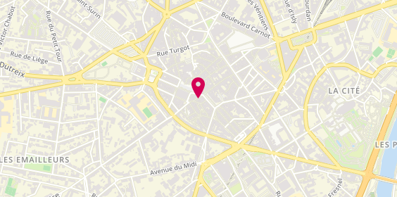 Plan de Mutuelle de Poitiers, 3 Rue des Halles, 87000 Limoges