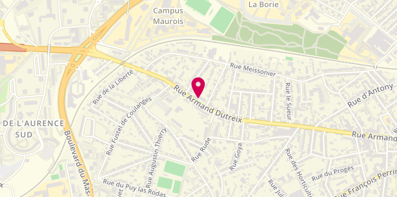 Plan de MATH-PREVARIS Mutuelle & Assurances, 206 Rue Armand Dutreix, 87000 Limoges