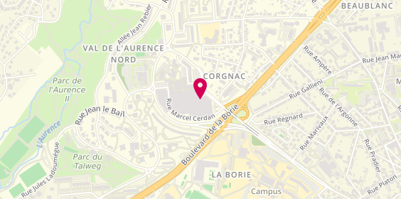 Plan de MAAF Assurances LIMOGES CORGNAC, Place du Commerce, 87100 Limoges