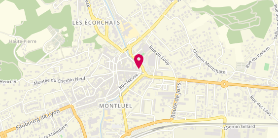 Plan de Caisse d'Epargne Montluel, 20 Grande Rue, 01120 Montluel