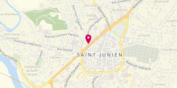 Plan de Mutuelle de Poitiers Assurances, 7 Boulevard Victor Hugo, 87200 Saint-Junien