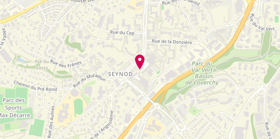 Plan de MAAF Assurances SEYNOD, 12 place de l'Hôtel de Ville, 74600 Seynod