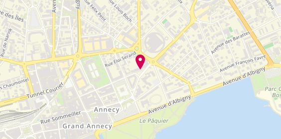 Plan de GMF Assurances ANNECY, 27 Rue de la Paix, 74000 Annecy