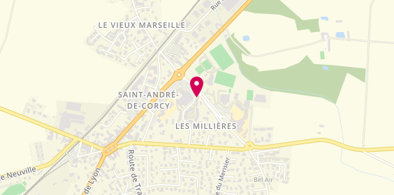 Plan de Groupama, Les Millières, 01390 Saint-André-de-Corcy