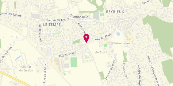Plan de AXA, 14A Rue des Prés Villars, 01600 Reyrieux