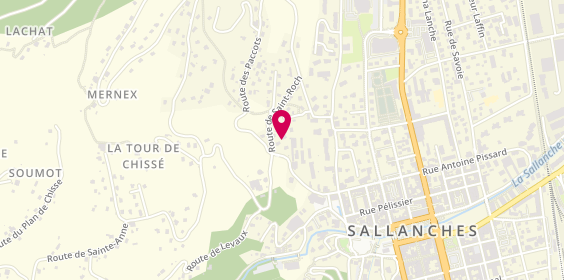 Plan de ANDRE Gilles, Résidence Saint Roch
127 Place Saint Jacques, 74700 Sallanches