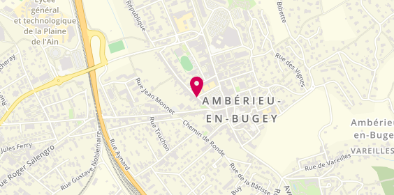 Plan de GMF Assurances AMBERIEU, 27 Rue Roger Vailland Centre Commercial Du, 01500 Ambérieu-en-Bugey