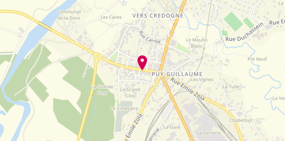 Plan de Allianz, 43 Rue Joseph Claussat, 63290 Puy-Guillaume