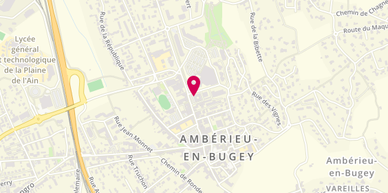 Plan de Groupama, Centre Commercial chemin de la Dame Louise, 01500 Ambérieu-en-Bugey