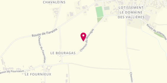 Plan de Mutuelle d'Assurances Val de Saône Beaujolais, Le Bourg, 01480 Chaleins