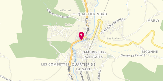 Plan de Allianz Buil Tureau Associes, 491 Rue Centrale, 69870 Lamure-sur-Azergues