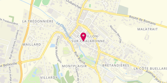 Plan de Affinéo Assur, 83 place des Halles, 01400 Châtillon-sur-Chalaronne