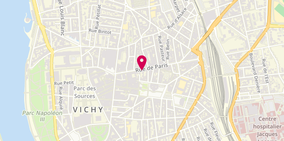 Plan de Mutuelle de Poitiers Assurances, 18 Rue de Paris, 03200 Vichy