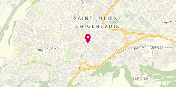 Plan de Allianz, 16 Grand Rue, 74160 Saint-Julien-en-Genevois