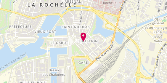 Plan de MACIF, 2 4 Rue du Bastion Saint-Nicolas, 17000 La Rochelle