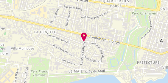 Plan de Axa Prevoyance et Patrimoine, 62 Avenue Coligny, 17000 La Rochelle