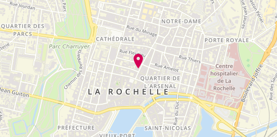 Plan de AXA, 15-17 Rue Saint-Yon, 17000 La Rochelle