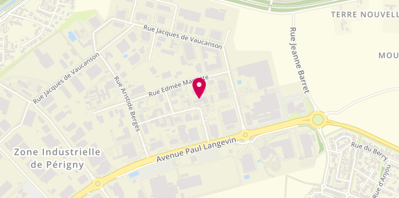 Plan de MAPA Assurances la Rochelle, 10 Rue Augustin Fresnel, 17180 Périgny