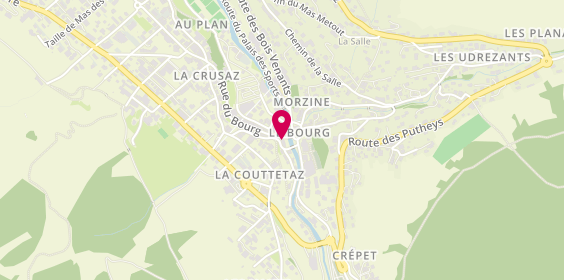 Plan de Allianz, 25 Rue du Bourg, 74110 Morzine